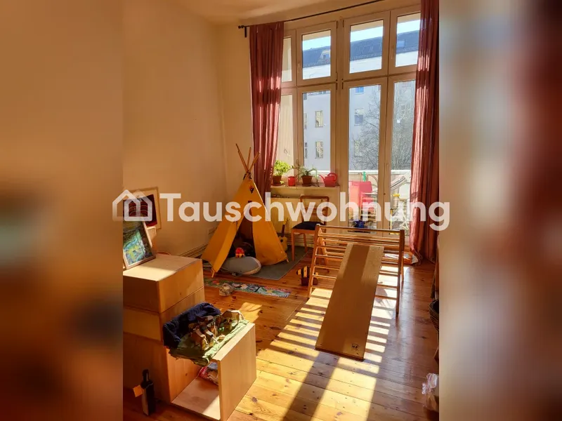 Tauschwohnung: Biete helle ruhige Wohnung Körtestr, suche Gartenwohnung — photo 1
